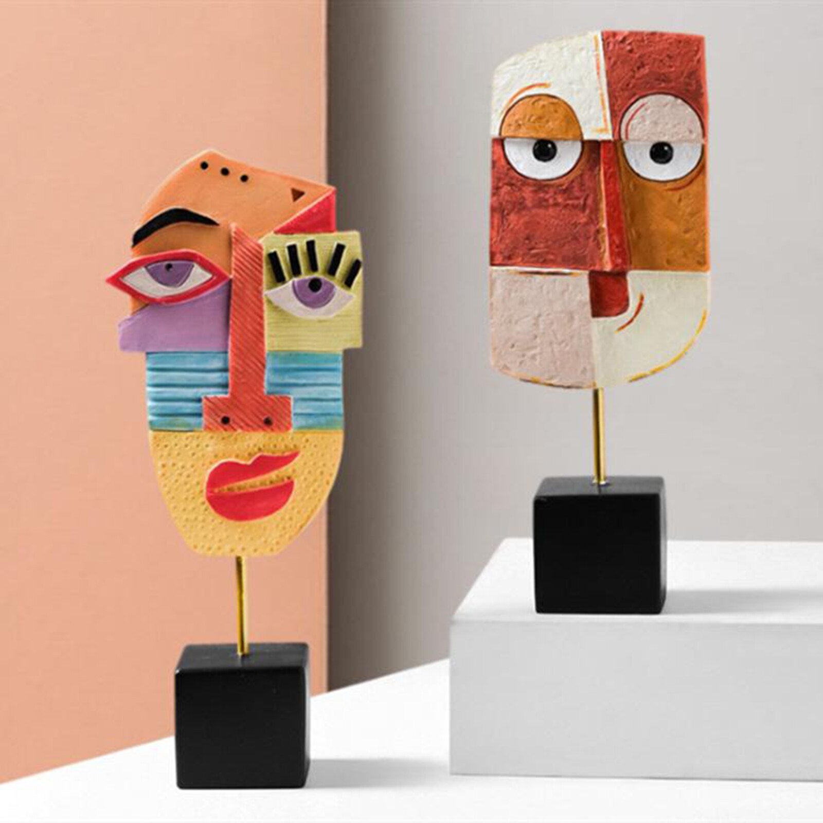 BowLift | Abstract Pop Art Face Home Sculpture