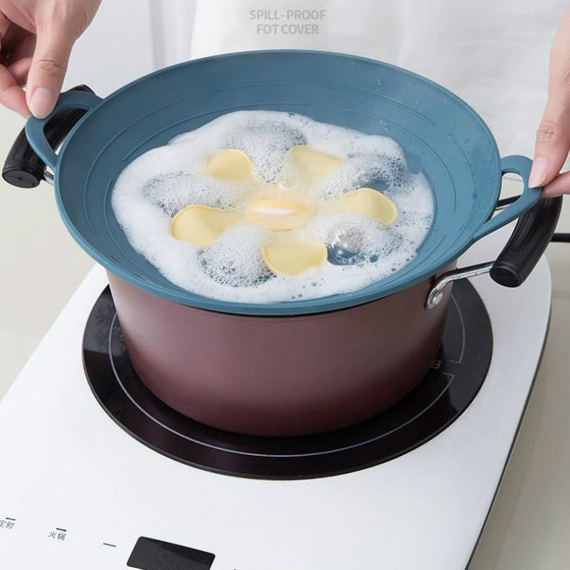 BowLift | No Spill Anti Overflow Pot Cooking Lid