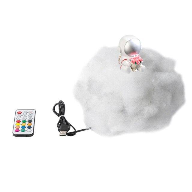 Astronaut Colorful Clouds Night Light | Bowlift
