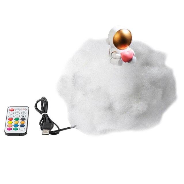 Astronaut Colorful Clouds Night Light | Bowlift