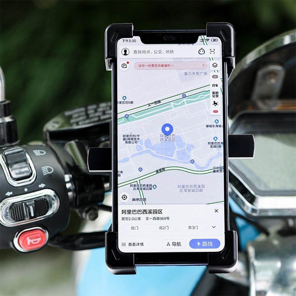 Adjustable 360 Automatic Bike Phone Holder | Bowlift