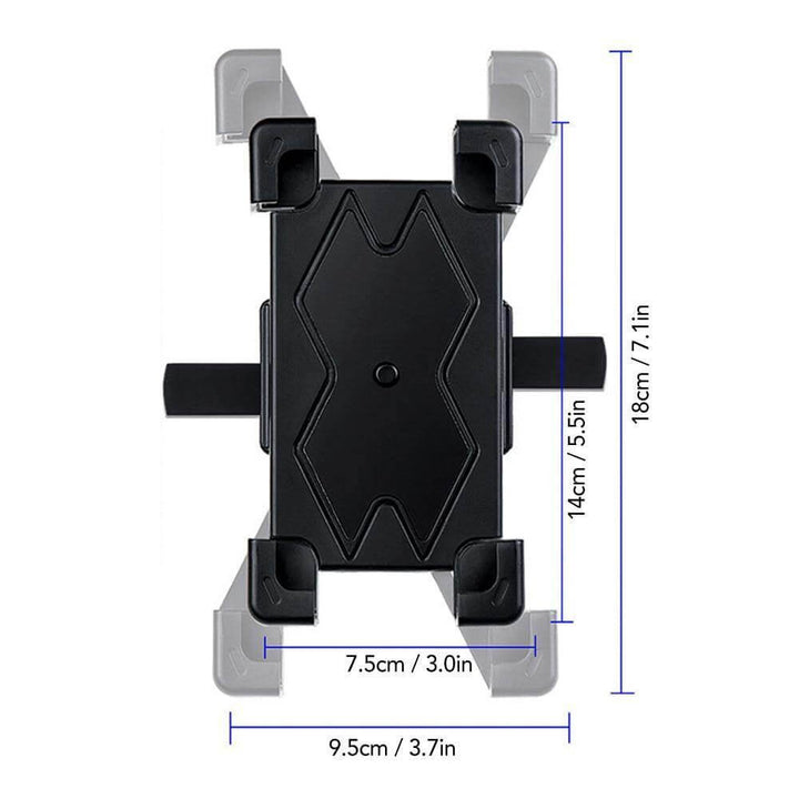 Adjustable 360 Automatic Bike Phone Holder | Bowlift