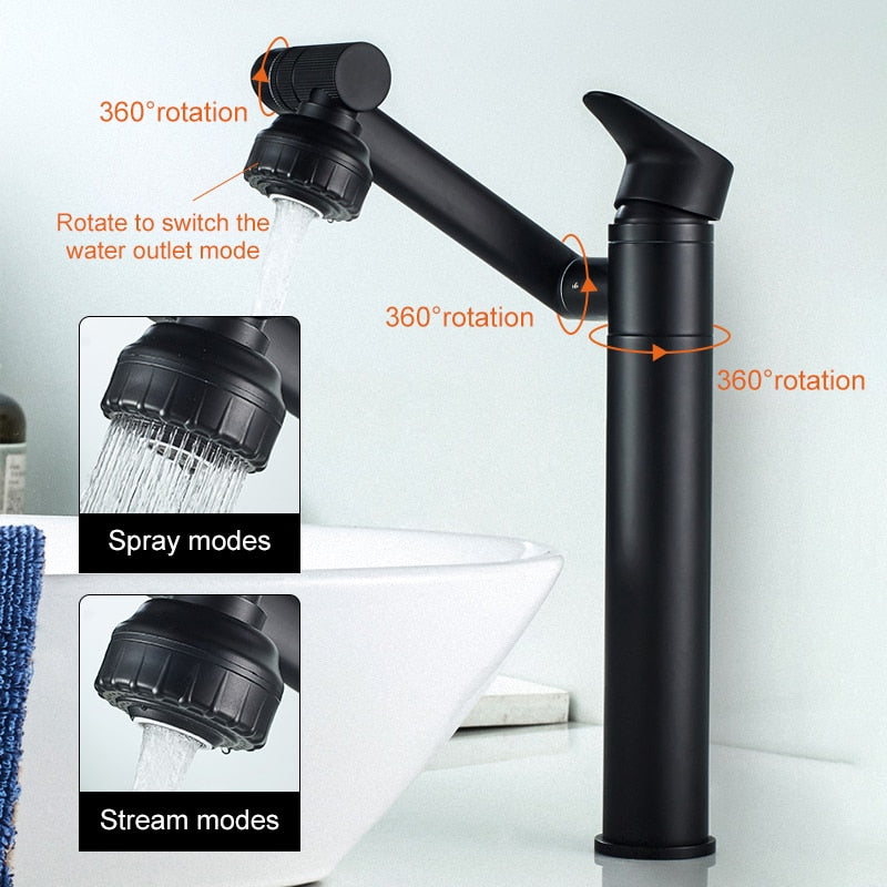 BowLift | Elegant Luxury Rotating Basin Faucet