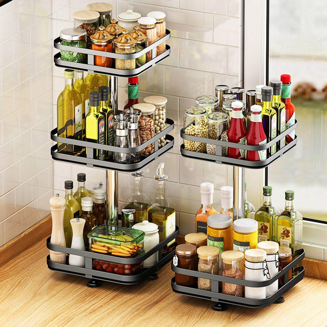 BowLift | 360 Rotating Kitchen Spice Storage Rack