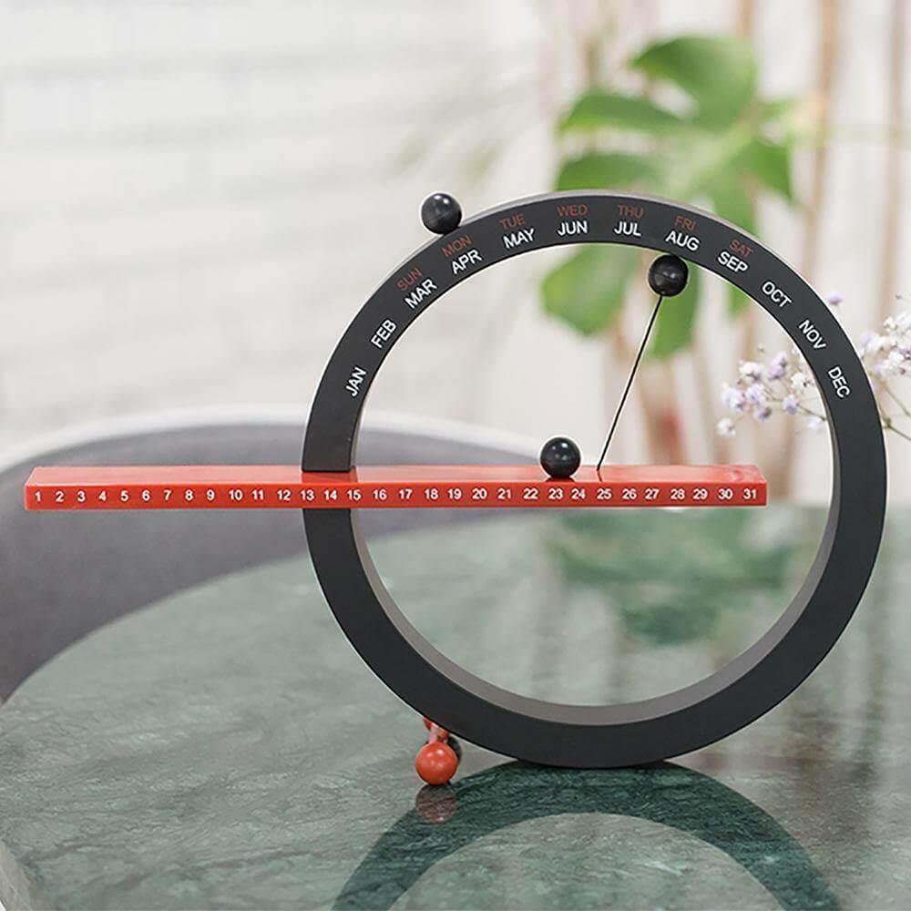 BowLift | Flip Magnetic Manual Daily Desktop Calendar