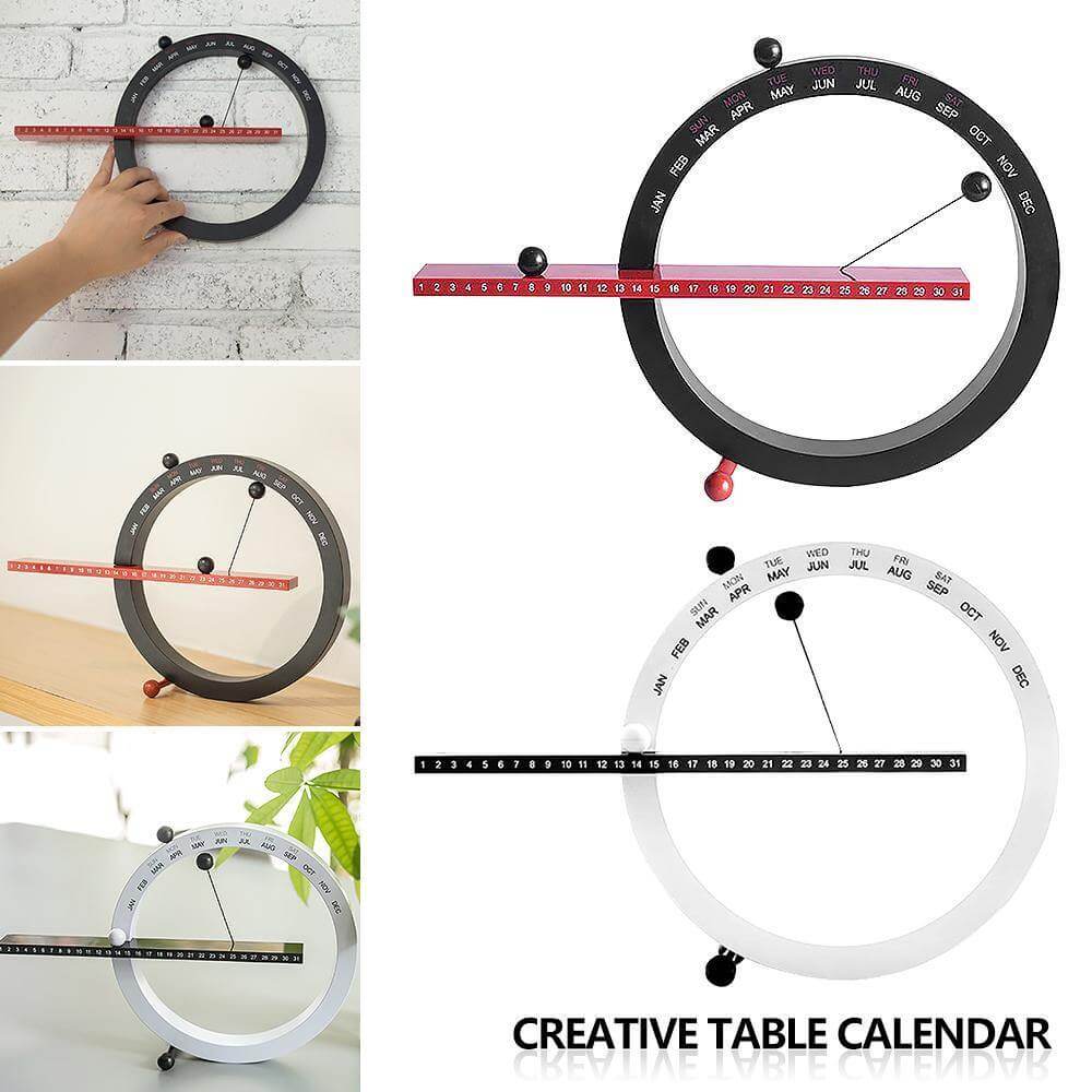 BowLift | Flip Magnetic Manual Daily Desktop Calendar