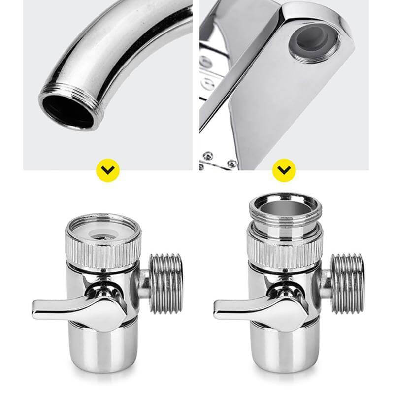High Pressure AdjustaBowlifte Faucet Extension Head | Bowlift