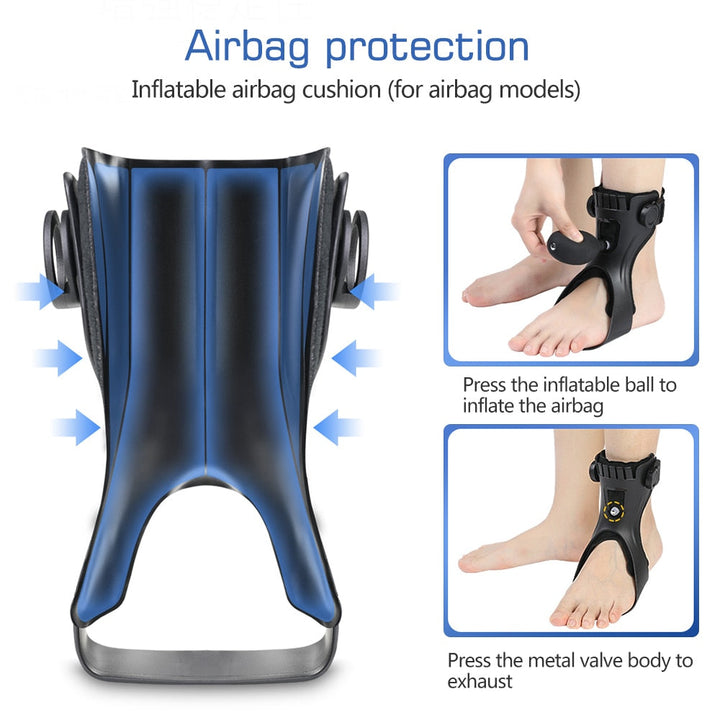 Inflatable Ankle Support Airbag Foot Brace | Bowlift