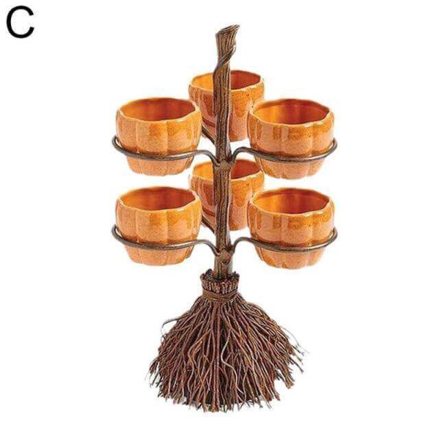 BowLift | Cute Pumpkin Halloween Snack Bowl