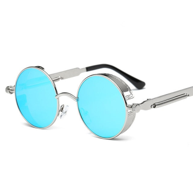 Creative Round Retro Round Metal Sunglasses | Bowlift
