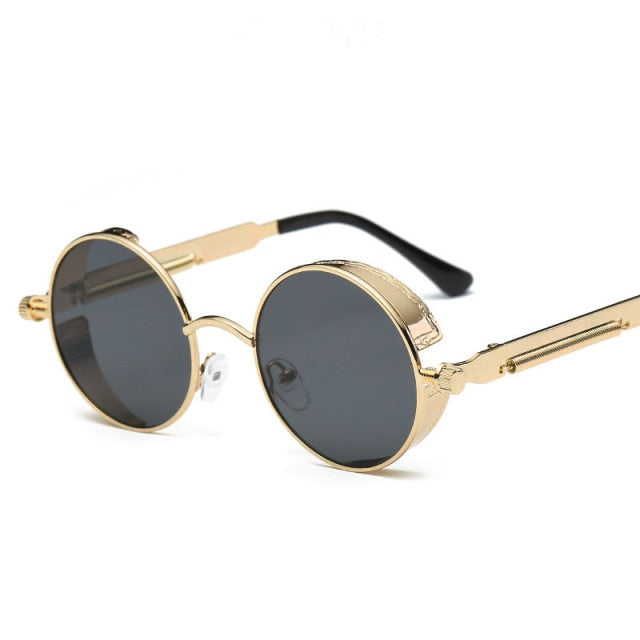 Creative Round Retro Round Metal Sunglasses | Bowlift