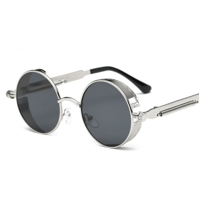 Creative Round Retro Round Metal Sunglasses | Bowlift
