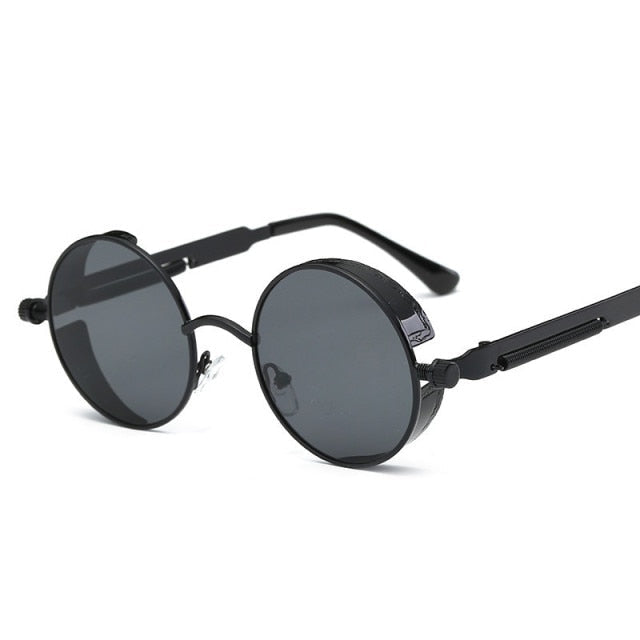 Creative Round Retro Round Metal Sunglasses | Bowlift