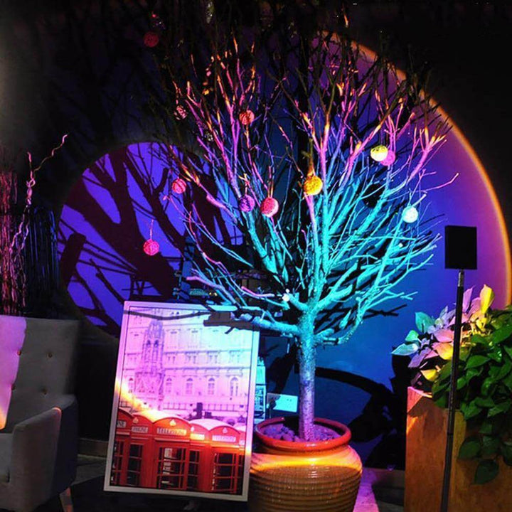 BowLift | Atmospheric Sunset Robot Lamp LED