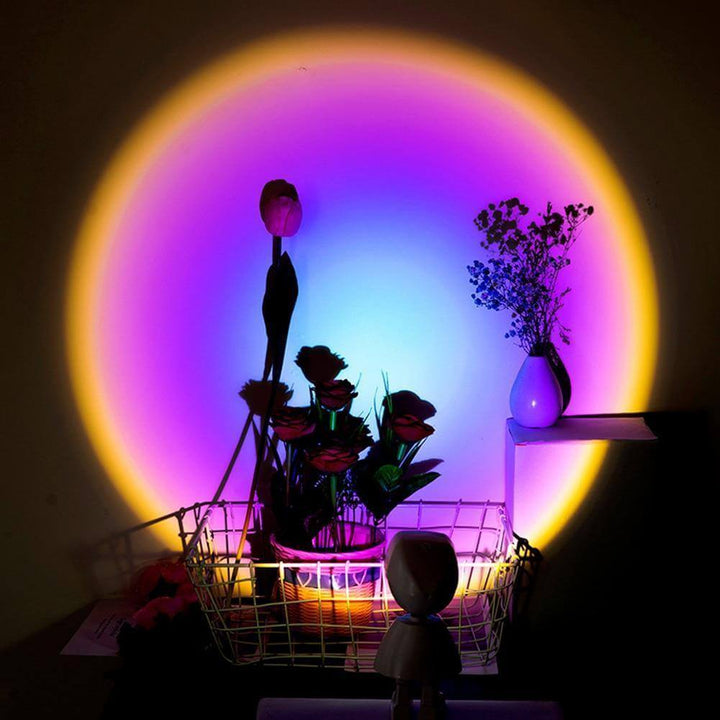 BowLift | Atmospheric Sunset Robot Lamp LED