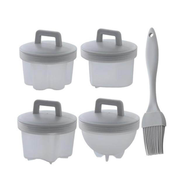 BowLift | 4pcs Silicone Steamed Egg Cooker
