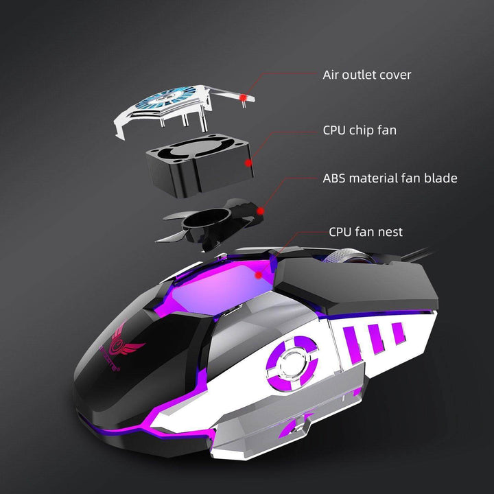BowLift | Cooling USB Fan Gaming Mouse