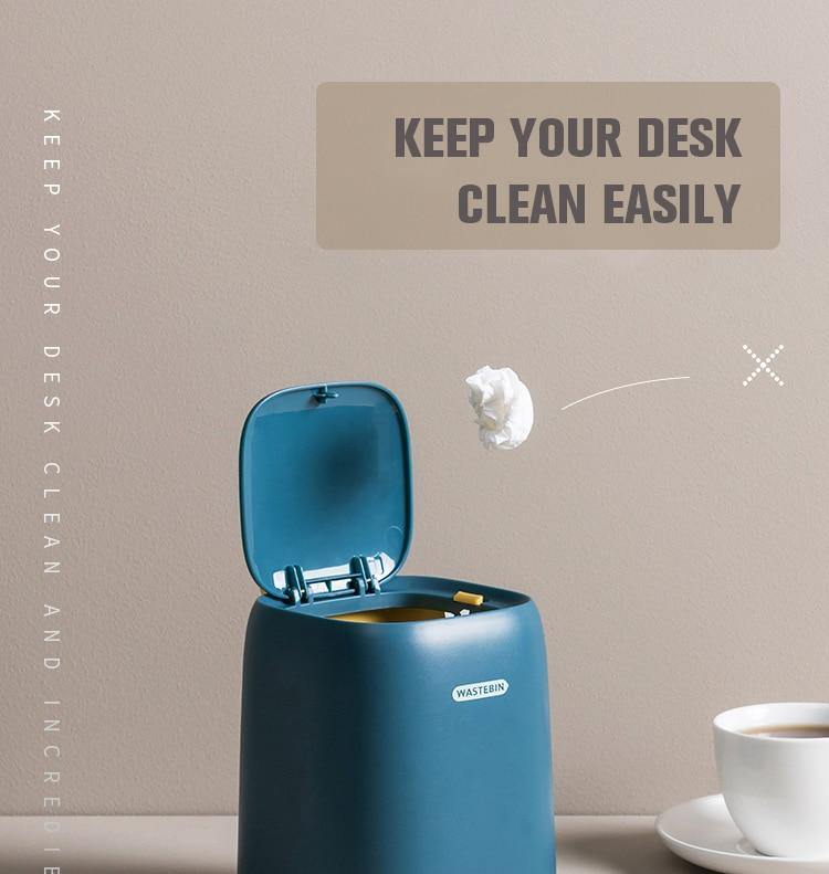 BowLift | Mini Desktop Portable Trash Can