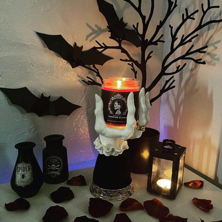 BowLift | Halloween Resin Witch Hand Candle Holder