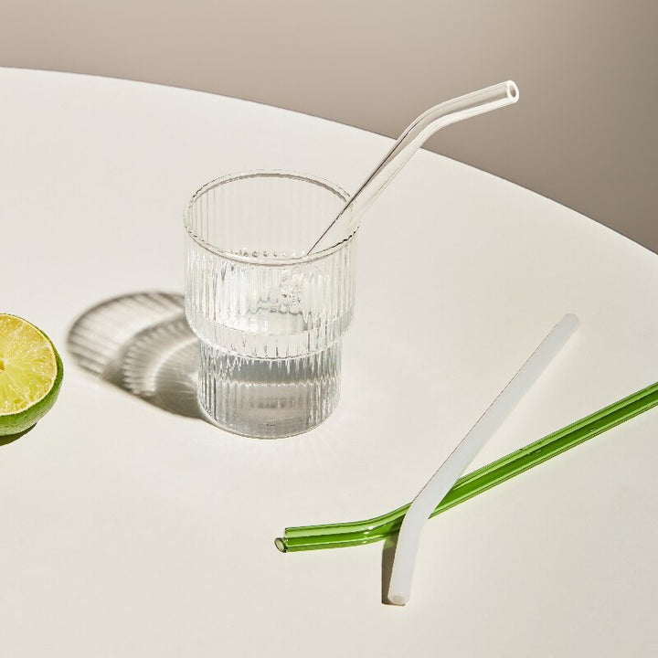 Reusable Glass Straw Set | Bowlift