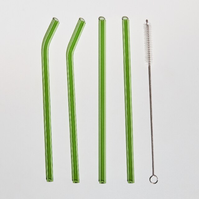 Reusable Glass Straw Set | Bowlift