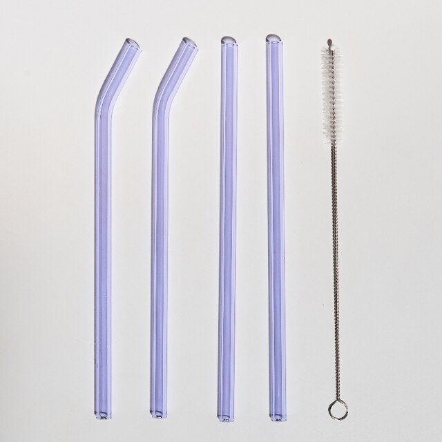 Reusable Glass Straw Set | Bowlift