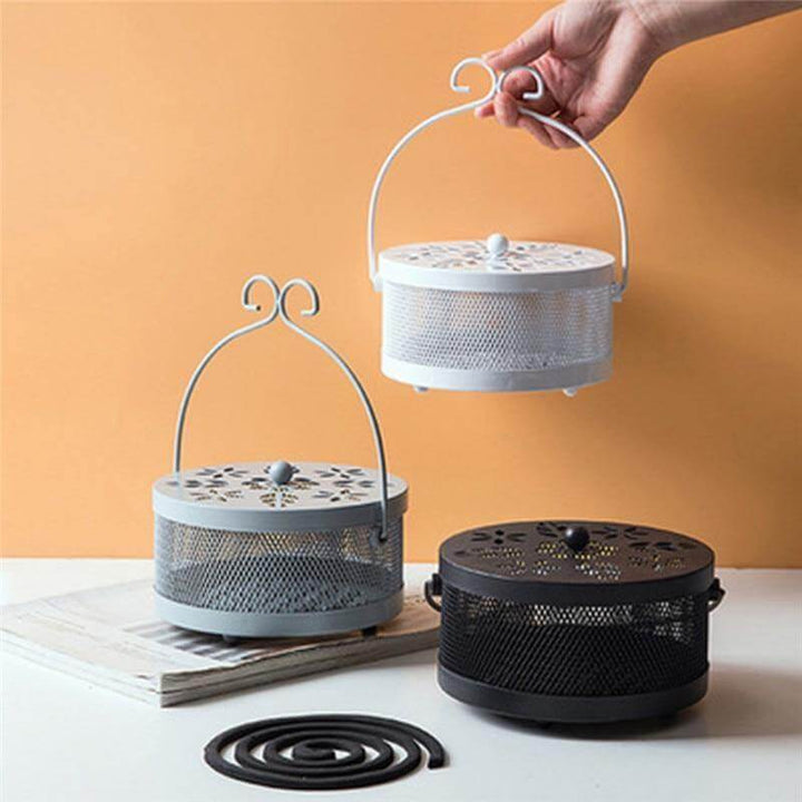 BowLift | Iron Metal Hollow Decorative Mosquito Incense Box