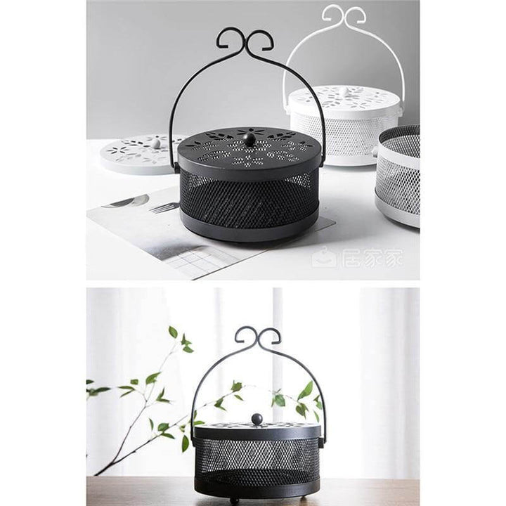 BowLift | Iron Metal Hollow Decorative Mosquito Incense Box