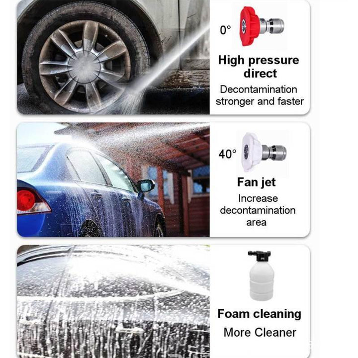 High Pressure Electric Cordless Car Washer Gun | Bowlift