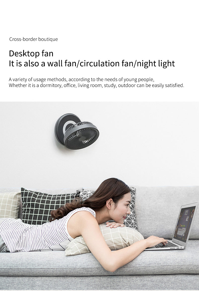 PortaBowlifte Wireless FoldaBowlifte Fan Night Lamp | Bowlift