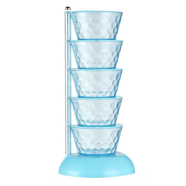 BowLift | Multi-Layer Creative Rotating Seasoning Storage Box