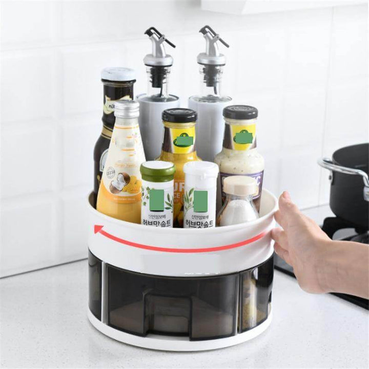 BowLift | 360 Rotating Lazy Kitchen Spice Rack Organizer