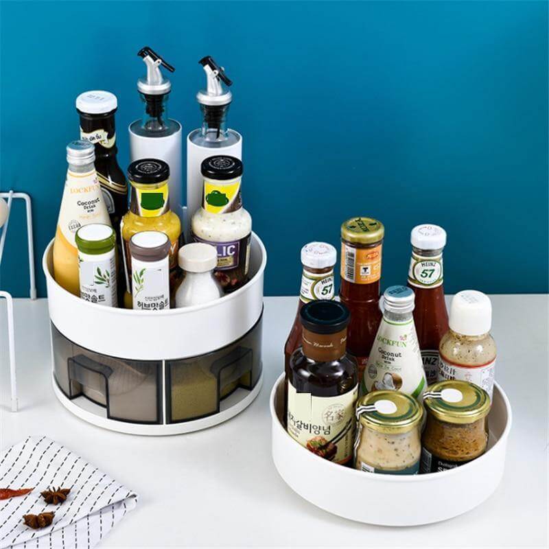 BowLift | 360 Rotating Lazy Kitchen Spice Rack Organizer