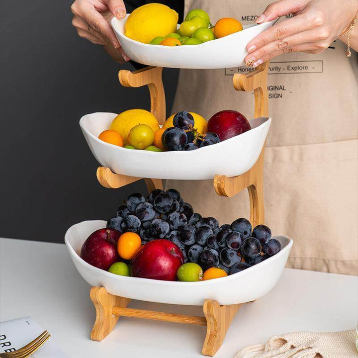 BowLift | Multi-layer Modern Fruit Snack Plate Rack