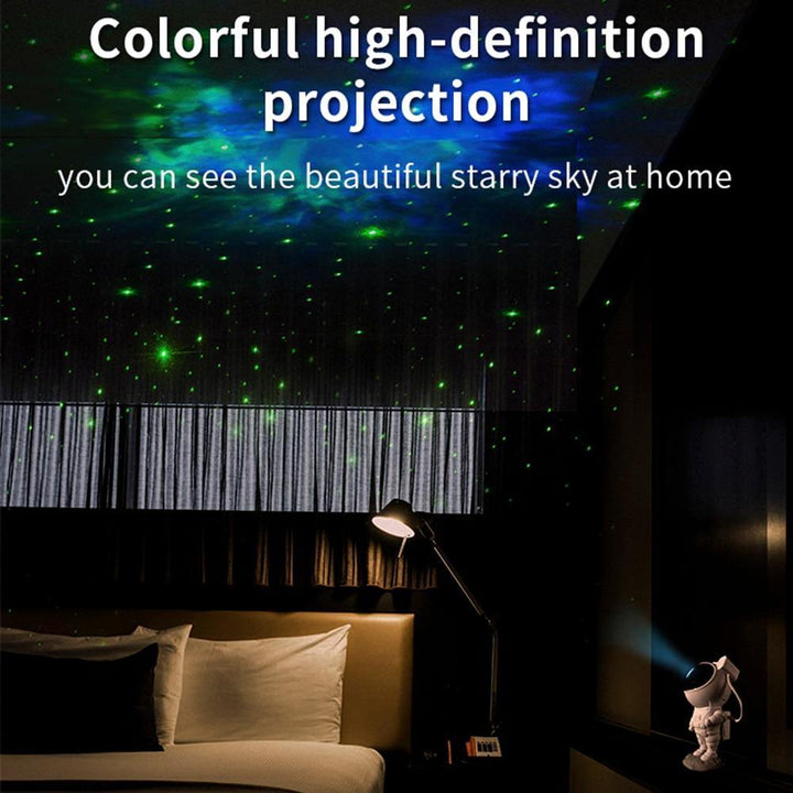 BowLift | Galaxy Astronaut Night Light Room Projector