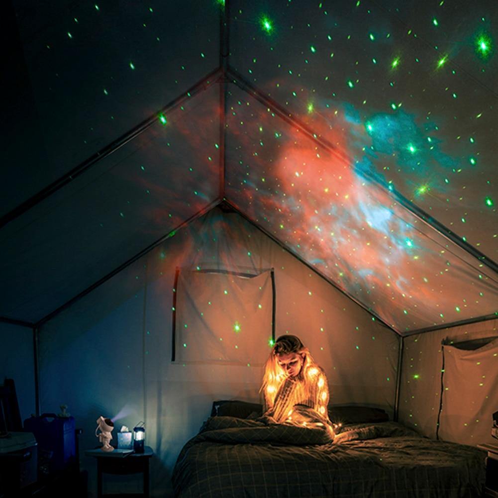 BowLift | Galaxy Astronaut Night Light Room Projector