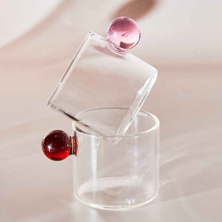Globe Handle Glass Espresso Cup | Bowlift