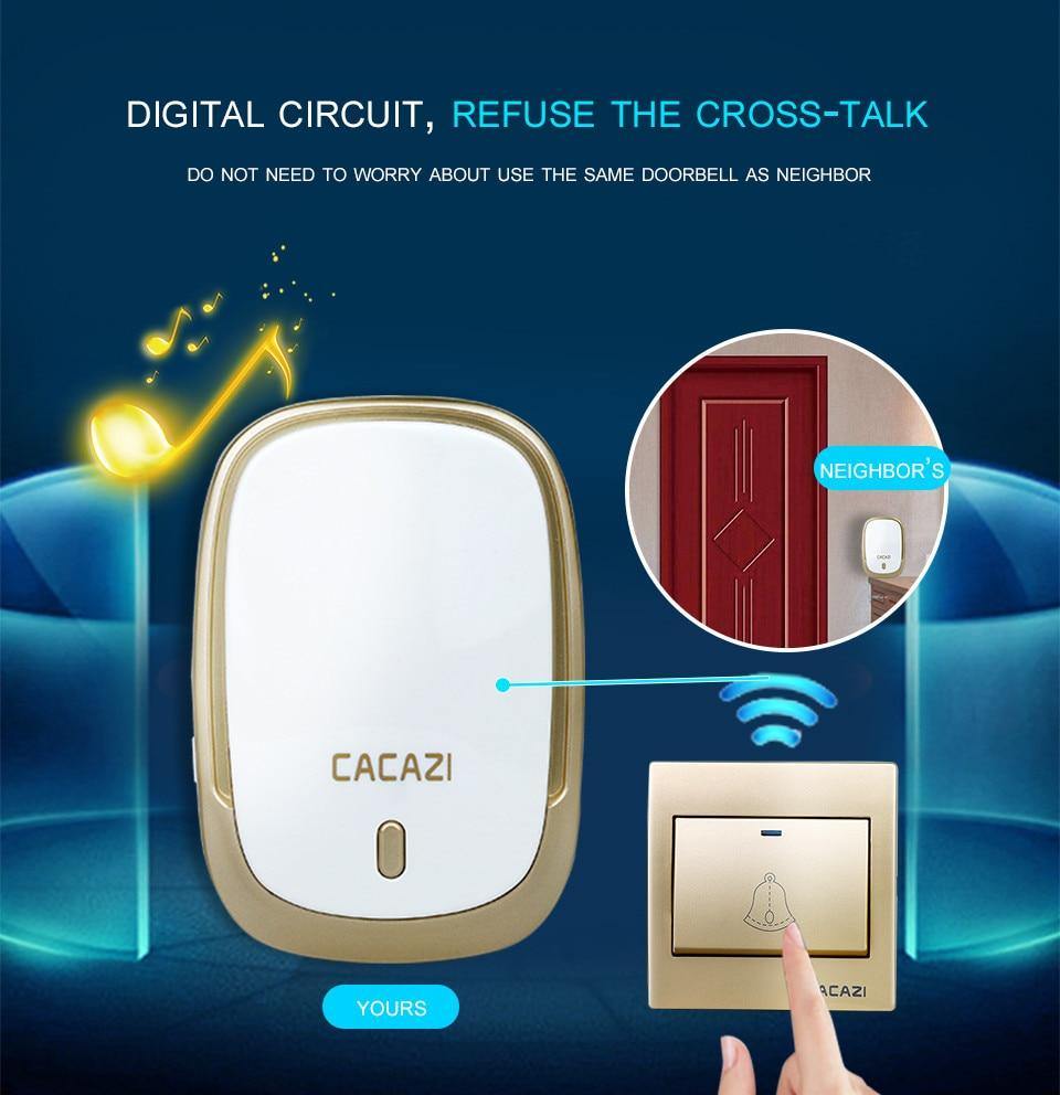 BowLift | Waterproof Cordless Wireless Doorbell
