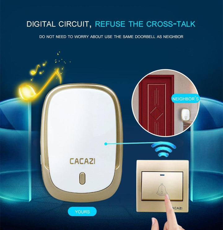 BowLift | Waterproof Cordless Wireless Doorbell