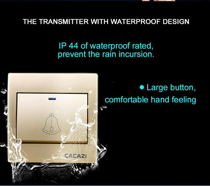 BowLift | Waterproof Cordless Wireless Doorbell
