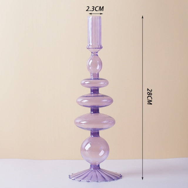 BowLift | Nordic Stylish Bubble Glass Candle Holder