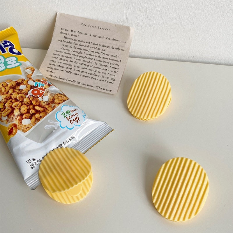 BowLift | 4pcs Chips Shape Bag Sealer Clips
