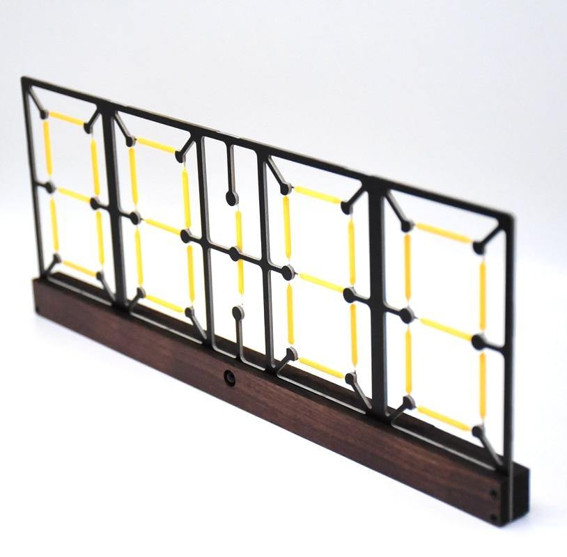 BowLift | Nordic Double-Sided LED Clock