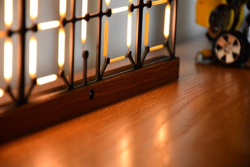 BowLift | Nordic Double-Sided LED Clock
