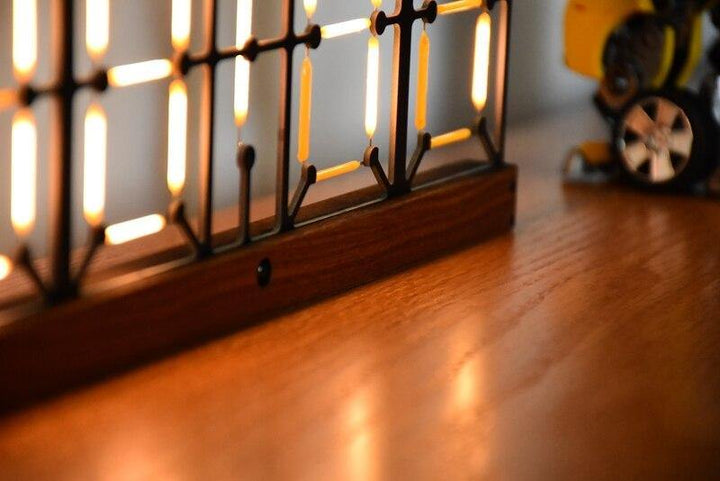 BowLift | Nordic Double-Sided LED Clock