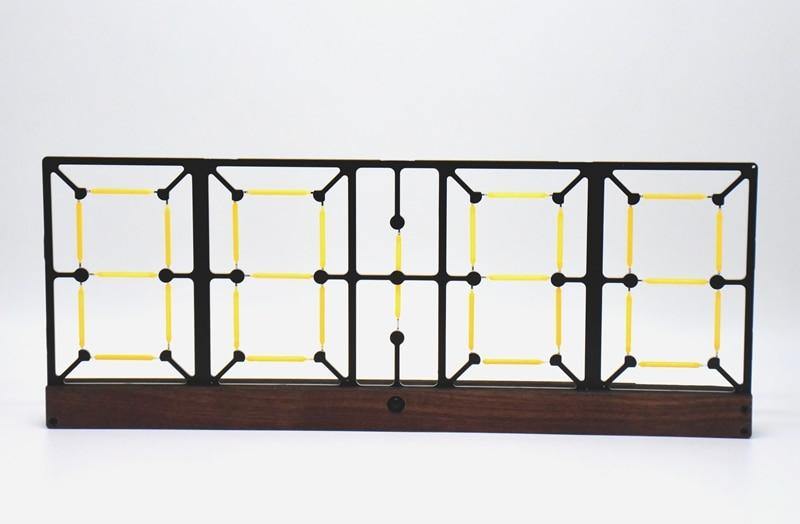 BowLift | Nordic Double-Sided LED Clock