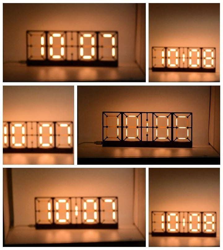 BowLift | Nordic Double-Sided LED Clock