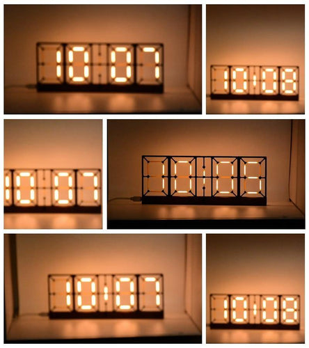 BowLift | Nordic Double-Sided LED Clock