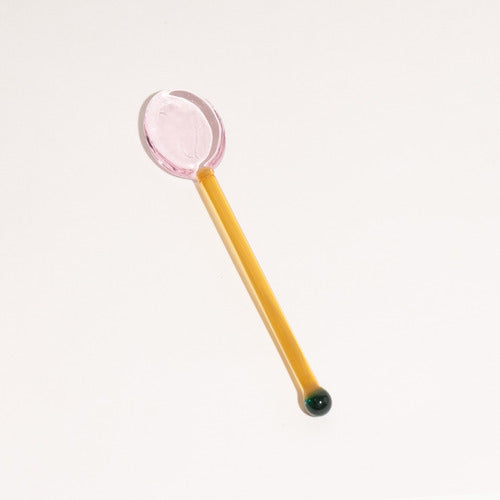 BowLift | Fun Wavy Glass Dessert Spoons