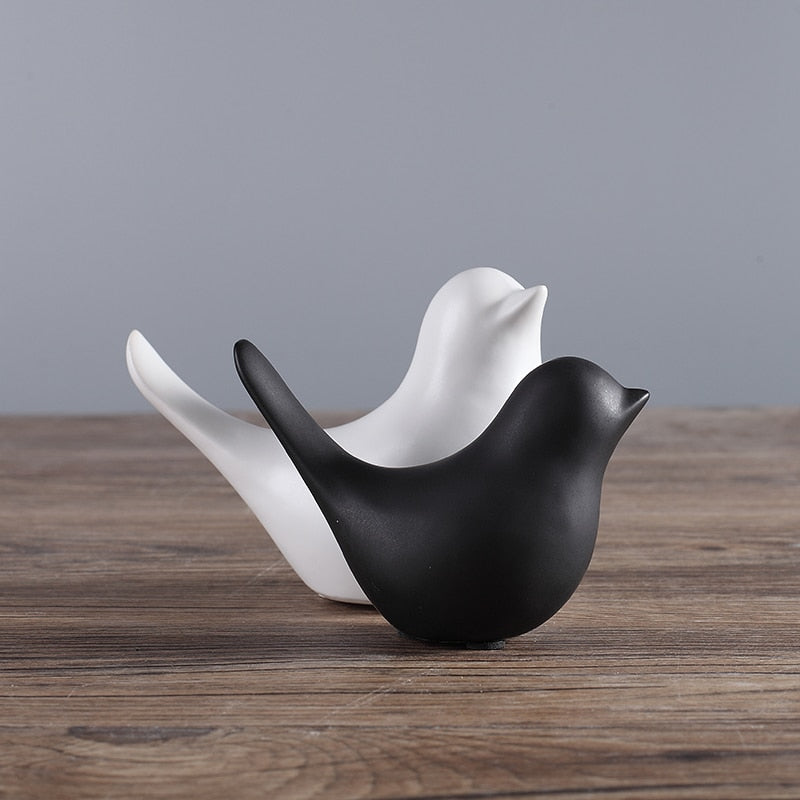 Nordic Creative Ceramic Bird Figurines | Bowlift